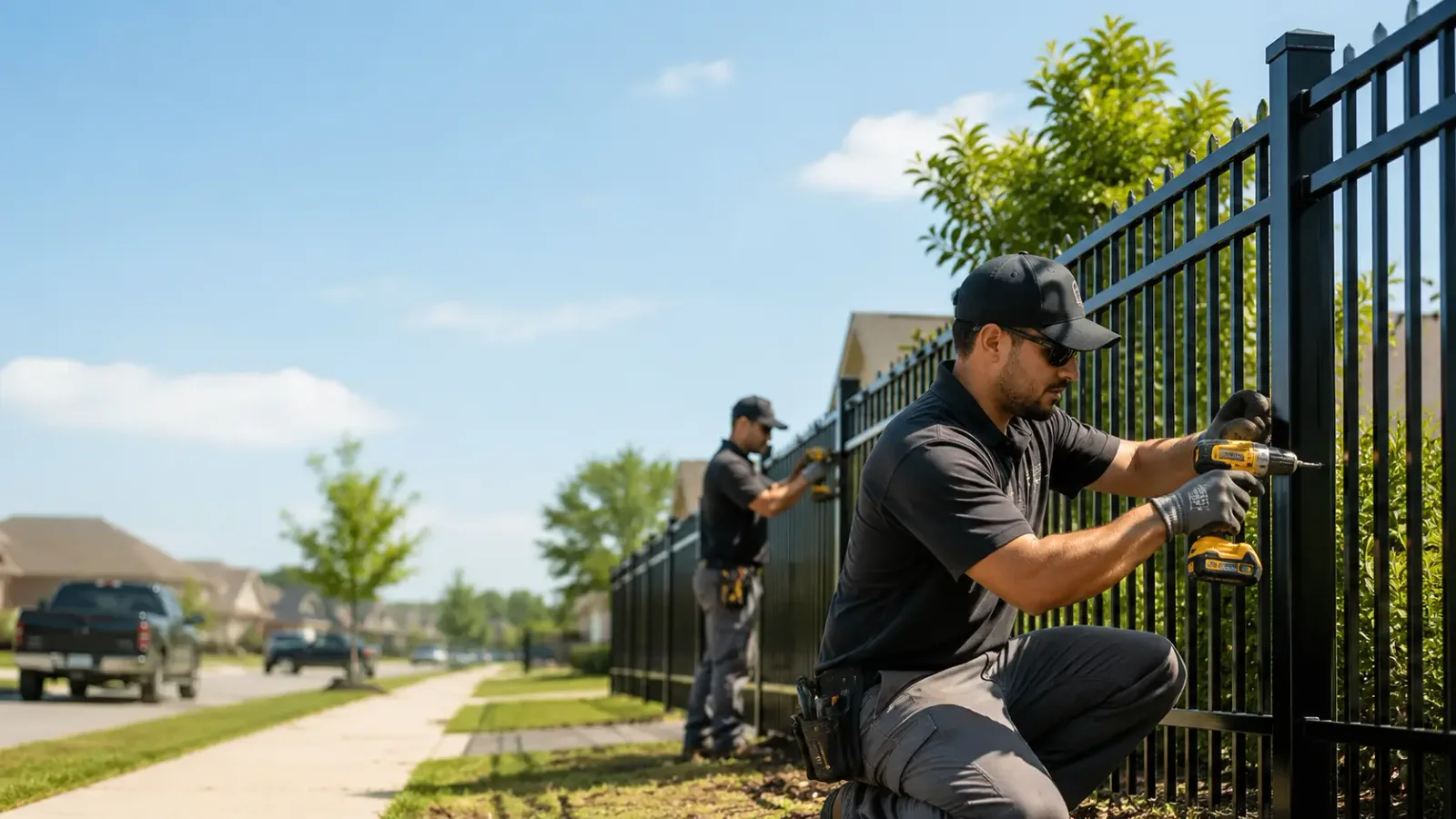 Metal Fence Installation in Fairview Heights, IL